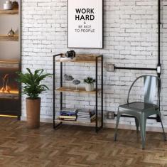Estante Multiuso 03 Prateleiras 104x60cm Dynamica - Compace Decor, Car