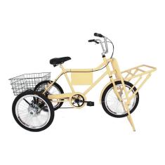 Bicicleta Cargueira Triciclo Completa-Unissex