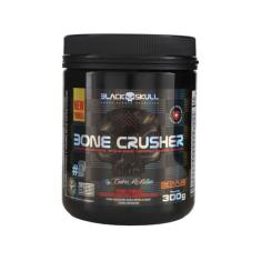 Pré Treino Bone Crusher Black Skull 300g Pre Workout Caveira Preta