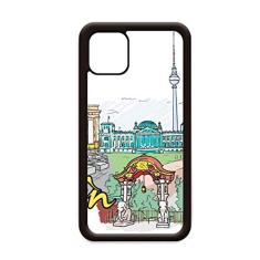 Capa Alemanha Berlim Landmark Architecture para iPhone 12 Pro Max para Apple Mini Mobile Case Shell