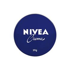 NIVEA Creme Hidratante Lata 29g - Hidratação profunda para as áreas mais ressecadas como cotovelo, calcanhar, joelho, mãos e pés, também protege do frio e cuida da pele tatuada