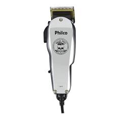 Philco PCR05S 56301007 Cortador de Cabelos Skull Pro, 127V, 14W, Prata/Preto