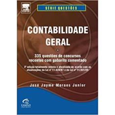 Contabilidade Geral: Questões - ELSEVIER - GRUPO GEN