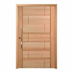Porta Pivotante Maciça 214x109cm Eucalipto Pm94 Talismã Cruzeiro Portas Nude