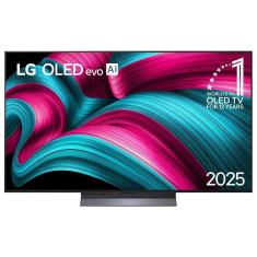 Smart TV 4K LG AI 77" Polegadas Processador a9 Gen8, WebOS 25 e Wi-Fi - OLED77C5PSA