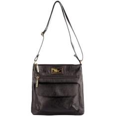 Bolsa tiracolo de couro Karen-Feminino