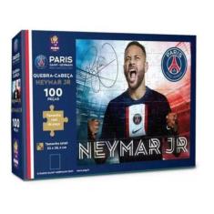 Quebra-Cabeça Neymar Jr. 100 Peças Puzzle, Desafie-se e Monte Coleção 