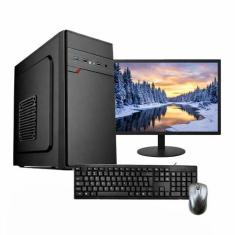 Computador Completo I5 4GB RAM SSD 120 monitor 19'' - AMORIM
