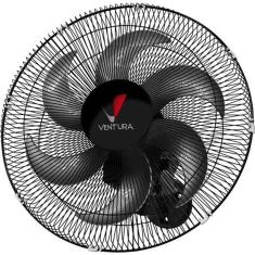 Ventilador Oscilante de Parede Ventura Venti-Delta 50 cm Preto - Bivolt