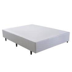 Base Box para Colchão Casal Herval Vitalle 39x138x188 cm - Cinza