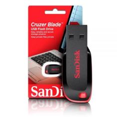 Pen Drive Sandisk Cruzer Blade 64GB USB 2.0