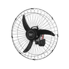 Ventilador de Parede Oscilante 60cm Bivolt Tron Ventiladores Preto