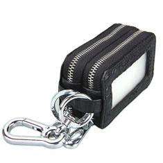 Bolsa de couro para cartão de crédito, porta-cartão de crédito Manyip dobrável, bolso para moedas, carteira com proteção contra roubo RFID. Selecione material de proteção. Bolsa para chaves, bolsa