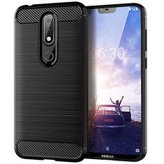 Capa para Nokia X6, toque macio, proteção total, anti-arranhões e impressões digitais + capa de celular resistente a arranhões para Nokia X6