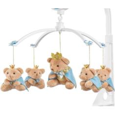 Móbile para berço musical e giratório Príncipe Bebê - Sleepbaby Móbile