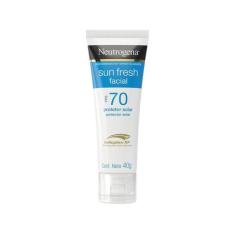 Protetor Solar Facial Neutrogena FPS 70 - Sun Fresh 40g, 40g