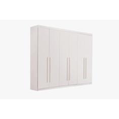 Guarda roupa casal uberaba  6 portas de abrir 4 gavetas 100% mdf - VAL