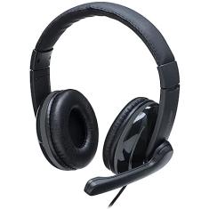 Headset Pro Multilaser P2 Preto/Cinza - PH316, universal