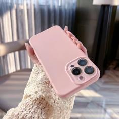 Danzel Capa para iPhone 12 com suporte de anel, suporte de anel giratório de 360°, capa de telefone projetada de silicone líquido forro de microfibra interno, protetor de lente de câmera feminina e