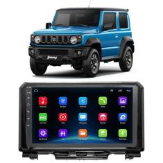 Kit Central Multimídia Android Jimny 2020 2021 2022 9 Polegadas Tv Onl