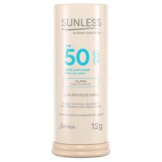 Protetor Solar Stick com Cor Sunless FPS50 Clara-Unissex