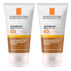 La Roche-Posay Anthelios XL Protect Kit com 2 Unidades – Protetor Solar Facial Com Cor Morena Mais F-Unissex