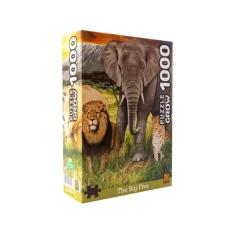 Quebra - Cabeça 1000 Peças The Big Five - Grow
