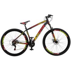 Bicicleta Aro 29 Dropp Z3 Alumínio Freio a Disco 21 Marchas Câmbio Shi