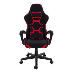 Cadeira Gamer Pelegrin Reclinável Pel-3018 Preta e Vermelha