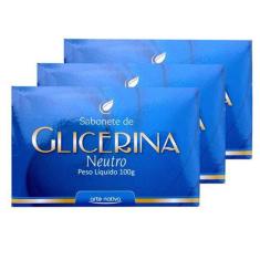 Sabonete Barra Glicerina Neutro Arte Nativa Caixa 100G 3 Un