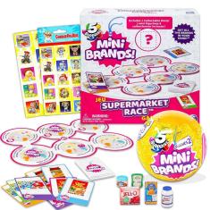 Jogo de tabuleiro 5 Surprise Mini Brands Mini Market Dash Kids