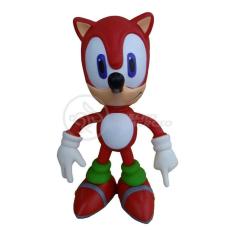 Boneco Action Figure Vermelho 23Cm Sonic
