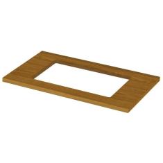 Tampo p/ Balcão Cozinha Gabinete Cooktop 80x53cm Nature - Henn