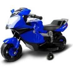 Mini Moto Elétrica Infantil Azul, Importway