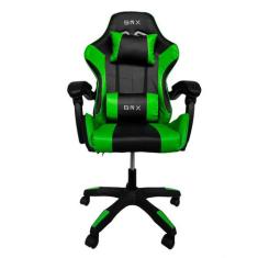 Cadeira Gamer BRX IMPACT PRETO/VERDE