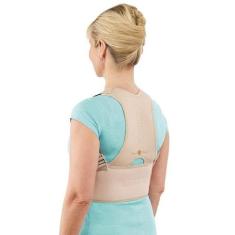 Cinta Colete Bege Postural Regulagem Coluna Royal Posture M - Mr Venda