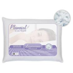 Travesseiro Plumasul Fibras Siliconizadas 180 Fios 50 X 70 Cm Branco