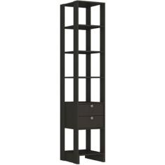 Estante para Livros 2 Gavetas 4 Prateleiras Nova Mobile