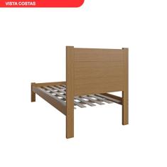 Cama Solteiro em Madeira Maciça Lara Imbuia
