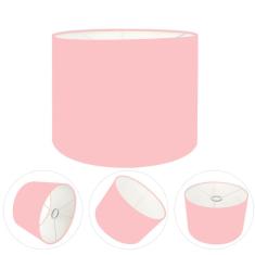 Cúpula Abajur e Luminária em Tecido Cilíndrica Vivare Cp-7016 Ø35x30cm - Bocal Nacional