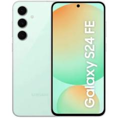 Smartphone Samsung Galaxy S24 Fe 5g 256gb Verde, Ram 8GB, Câmera Tripla Traseira De 50mp, Selfie De 10mp, Tela 6.7