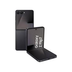 Celular Samsung Galaxy Z Flip7 256GB Preto 5G Tela 6,9" Câm. Dupla 50M
