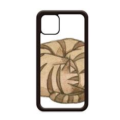 Capa Miaoji Pintura Aquarela Gato Dragon-Li para iPhone 12 Pro Max para Apple Mini Mobile Case Shell