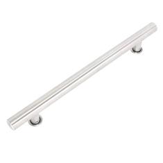 Puxador para Porta Duplo em Inox Tubular Eco 1 Prata