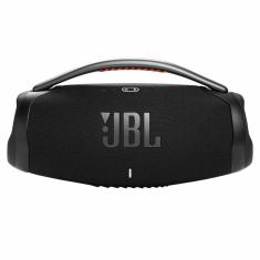 Caixa De Som Bluetooth JBL Boombox 3 Preta Até 24h de Reprodução IP67 À Prova d'água 130W