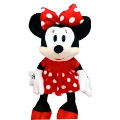 Pelucia Minnie Vermelha 45cm