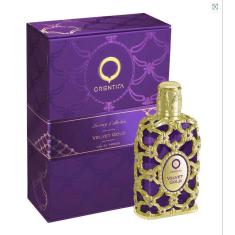 Perfume Velvet Gold Orientica Edp 80ml - Rosa e Âmbar