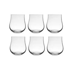 Jogo 06 Copos em Cristal 350mL Tulipa - Bohemia