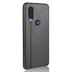 Capa para celular Moto P50 Proteção robusta 360° Capa de couro suave para Moto P50