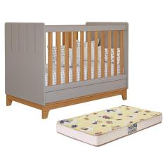 Berço Mini Cama Biscoito com Colchão Supreme - Permóbili Baby